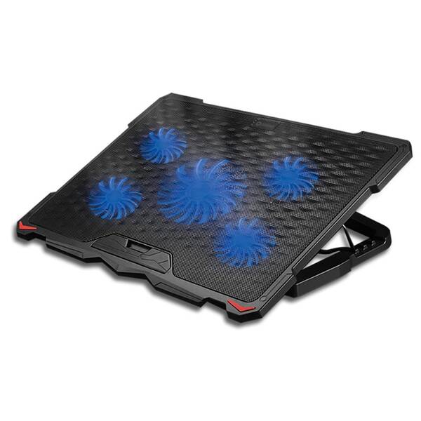 Chladiaca podložka pre NTB PLATINET PLCP5FB do 17,3" čierna


