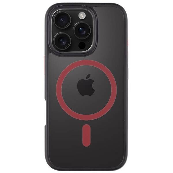 Kryt na mobil Tactical MagForce Hyperstealth 2.0 na Apple iPhone 16 Pro čierny/červený

