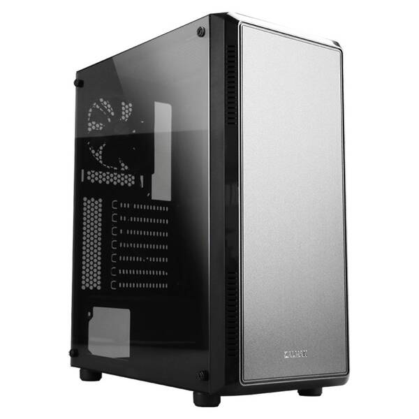 Case Zalman S4 čierna/strieborná

