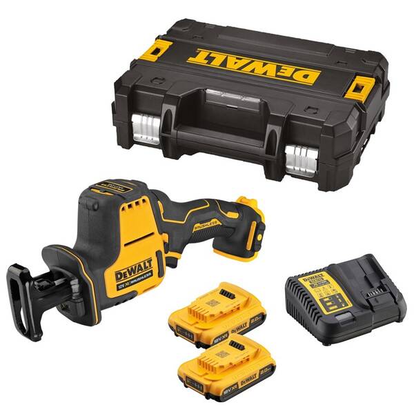 Píla chvostová Dewalt DCS312D2-QW (s batériou) 

