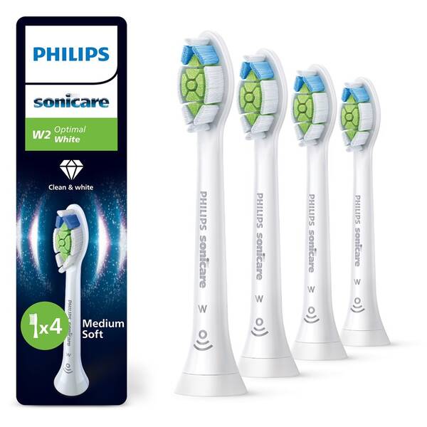 Náhradné hlavice Philips HX6064/87 (4 ks) biela

