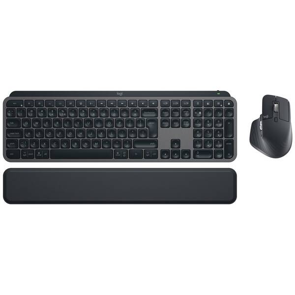 Klávesnica s myšou Logitech MX Keys S Combo, US layout - grafitová 


