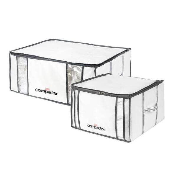Vákuový úložný box s puzdrom Compactor Life RAN7023, 1× M 125 l, 1 x XXL 210 l, 2 ks 

