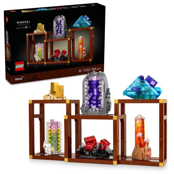 Stavebnica LEGO® Ideas 21362 Zbierka minerálov 

