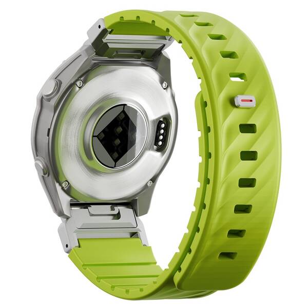 Remienok Uniq Fluo magnetický na Garmin SmartWatch Quick Release/QuickFit 22mm zelený

