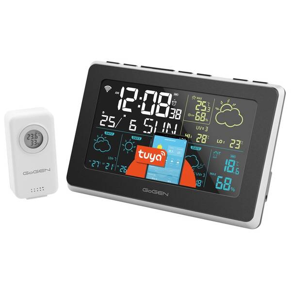 Meteorologická stanica GoGEN ME 3565 SMART čierna/strieborná


