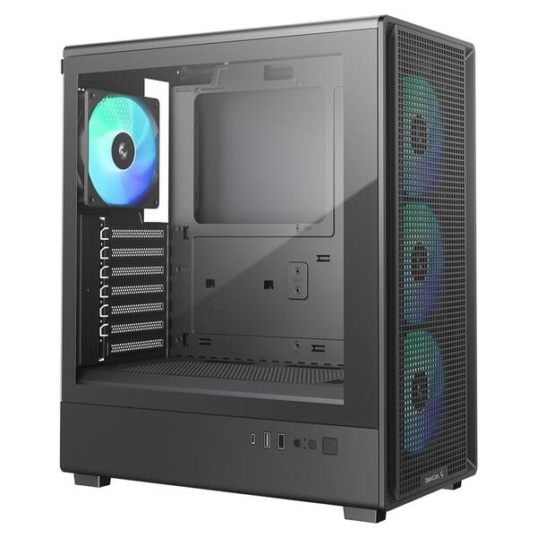 Case DeepCool CC550 4F čierna

