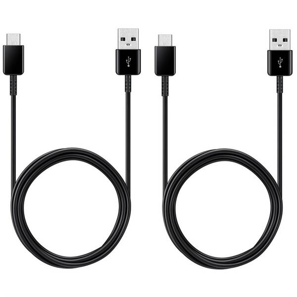 Kábel Samsung USB/USB-C, 1,5m (2 pack) čierny

