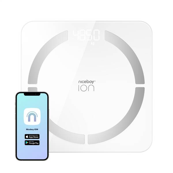Osobná váha Niceboy ION Smart Scale White 

