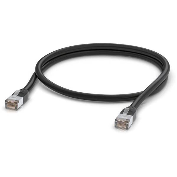 Kábel Ubiquiti Patch STP, Cat.5e, 1m čierny

