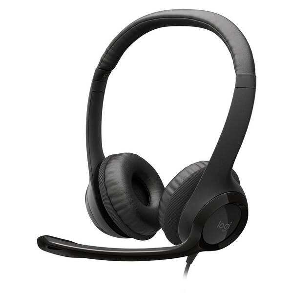 Headset Logitech H390, USB-C čierny

