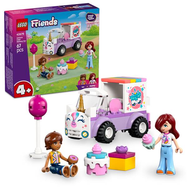 Stavebnica LEGO® Friends 42675 Jednorožie donáškové auto s tortou 

