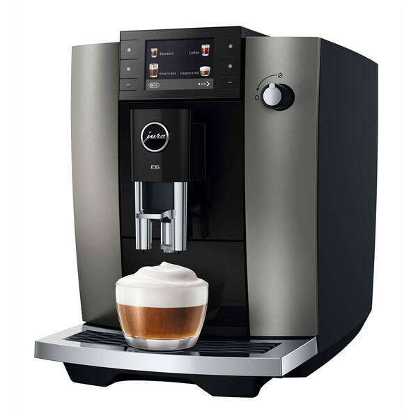 Automatický kávovar Jura E6 Dark Inox (ED) 

