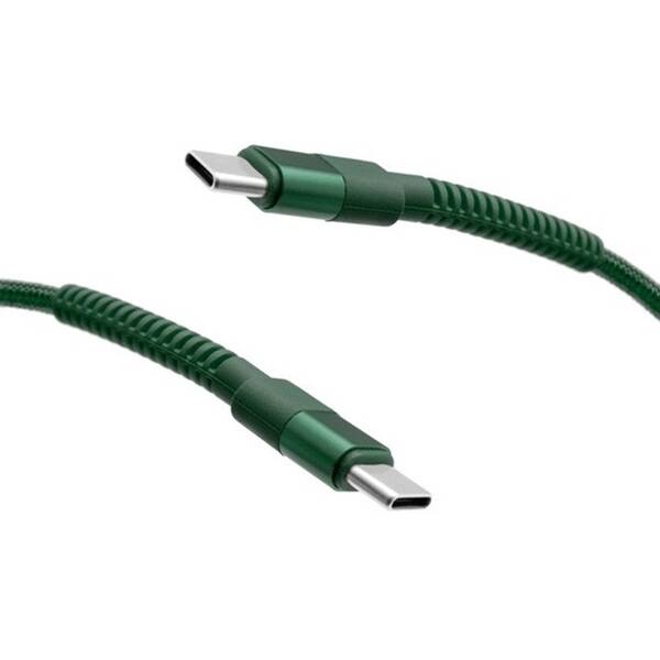 Kábel Mobilnet USB-C/C 60W 1M GRN 

