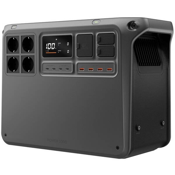 Nabíjacia stanica DJI Power 2000 (2048 Wh) sivá

