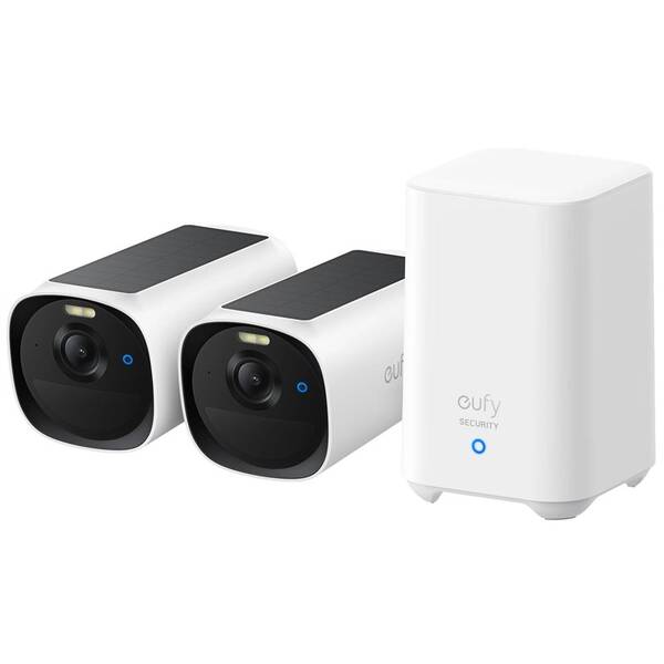 Kamera Anker eufy E40 (2 ks + HomeBase 2) biela

