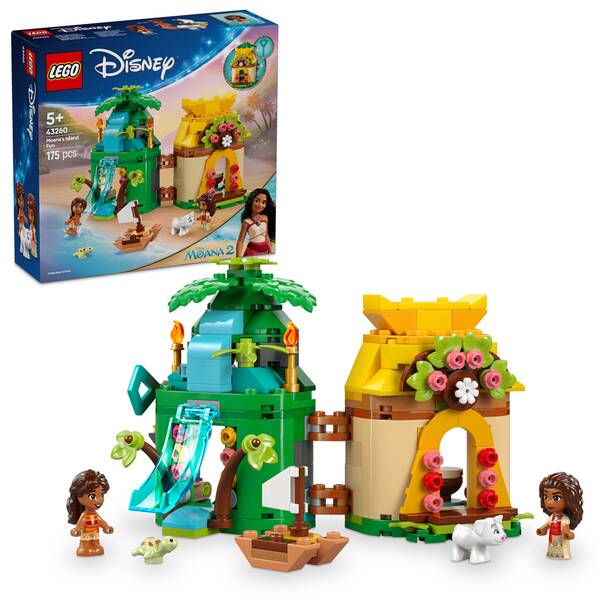 Stavebnica LEGO® │ Disney 43260 Vaiana a zábava na ostrove 

