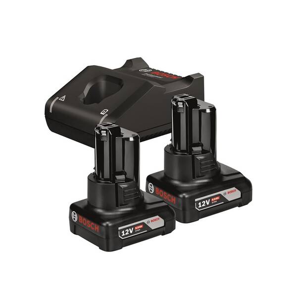 Set batérie a nabíjačky Bosch Professional 2x 12V 6.0 Ah + GAL 12V-40 

