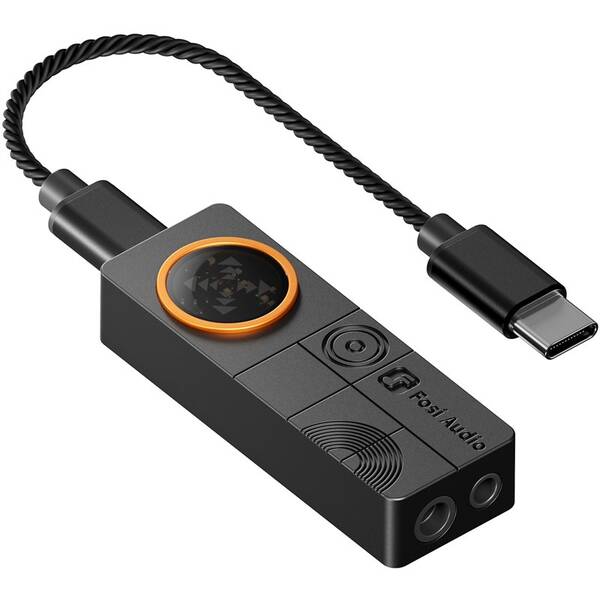 Slúchadlový zosilňovač Fosi Audio DS3-B čierny


