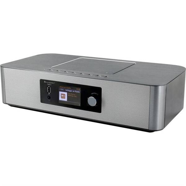 Internetový rádioprijímač s DAB+ Soundmaster HighLine ICD2020 strieborný

