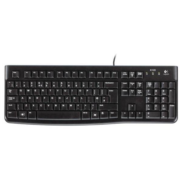 Klávesnica Logitech K120 Business CZ/SK čierna

