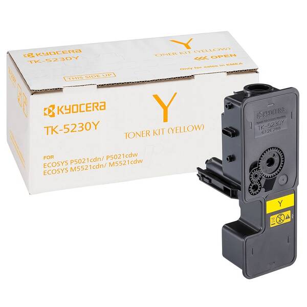 Toner Kyocera TK-5230Y, 1T02R9ANL0, 2200str. žltý

