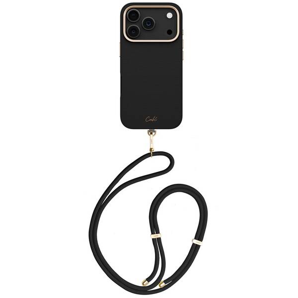 Kryt na mobil Uniq COEHL Mirelle na Apple iPhone 17 Pro čierny


