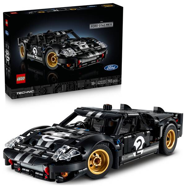 Stavebnica LEGO® Technic 42223 Závodní auto 1966 Ford GT40 MKII 

