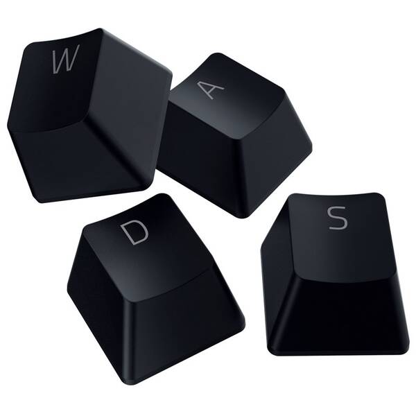 Klávesy Razer PBT Keycap + Coiled Cable Upgrade Set - US/UK čierne

