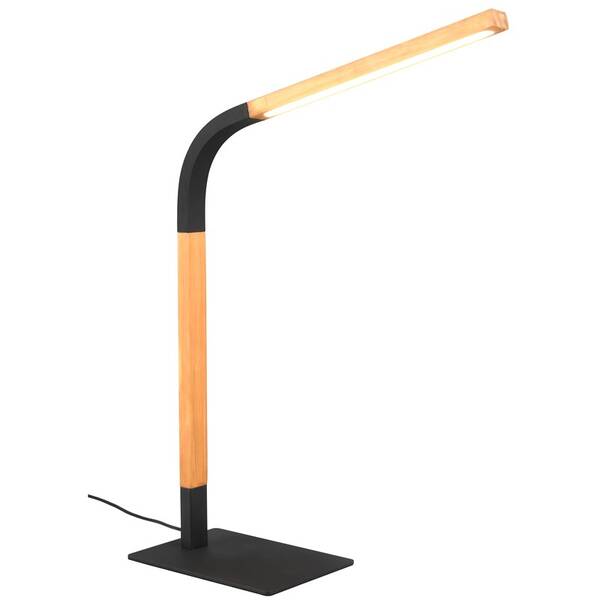 Stolná lampa TRIO Norris čierna

