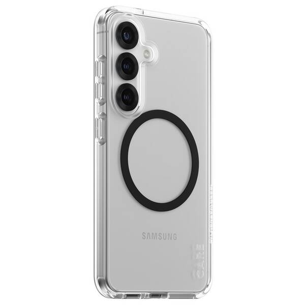 Kryt na mobil PanzerGlass CARE Urban Combat Qi na Samsung Galaxy S25 čierny/priehľadný

