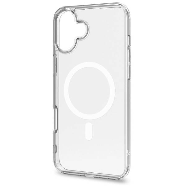 Kryt na mobil Celly Gelskinmag na Apple iPhone 16 Plus priehľadný

