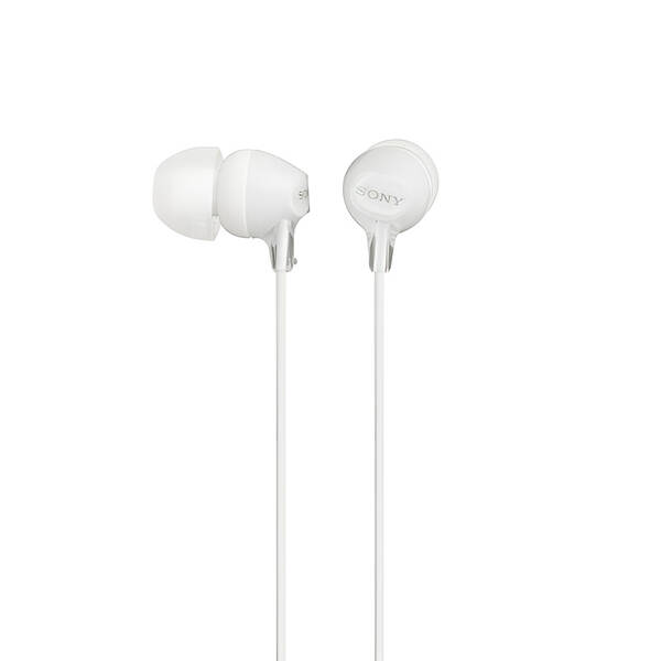 Slúchadlá Sony MDREX15LPW.AE biela

