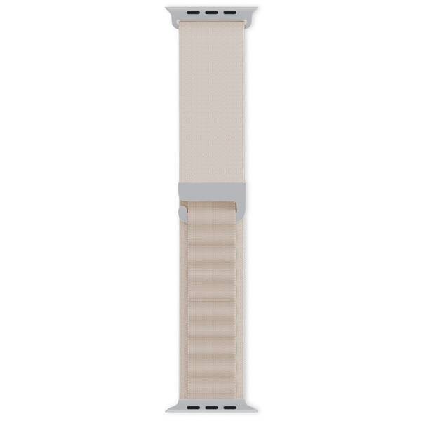 Remienok Epico Alpine na Apple Watch 38/40/41mm, nylonový béžový

