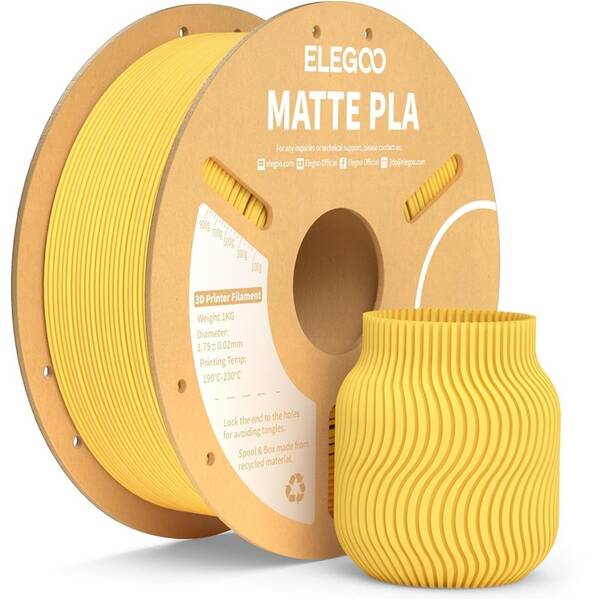 Tlačová struna (filament) Elegoo PLA M 1,75mm žltý

