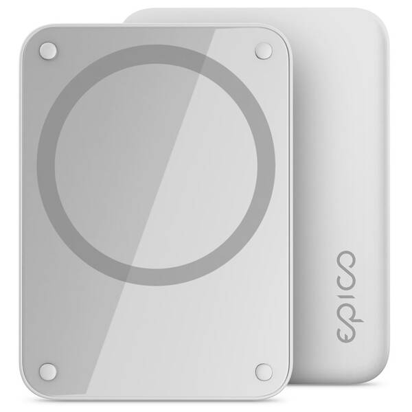 Powerbank Epico 4200mAh MagSafe sivý

