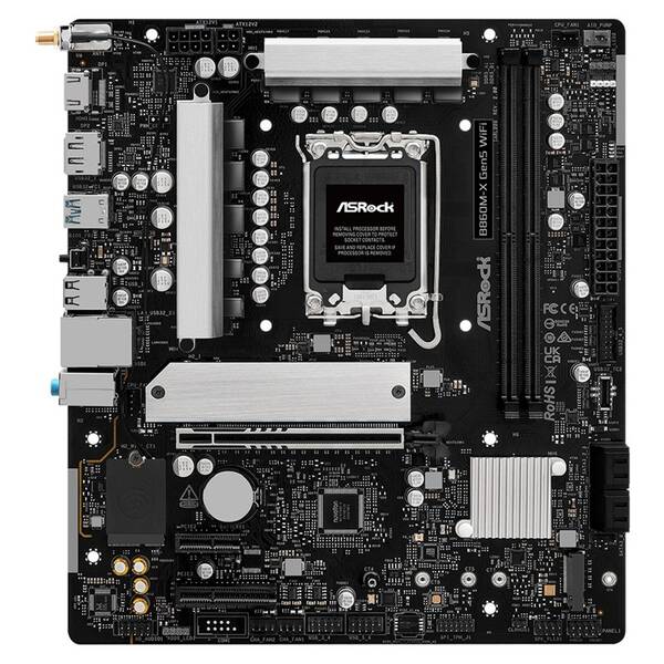 Základná doska ASRock B860M-X Gen5 WiFi čierna

