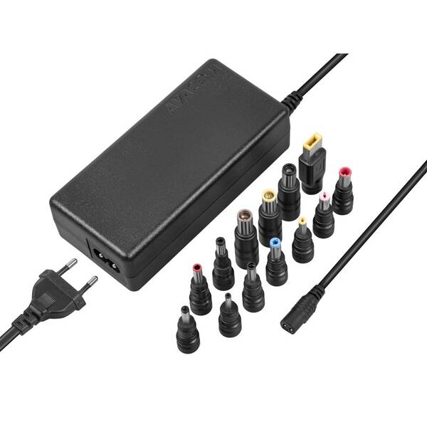 Sieťový adaptér Avacom QuickTIP 90W pre notebooky, univerzálny, 13 konektorov 

