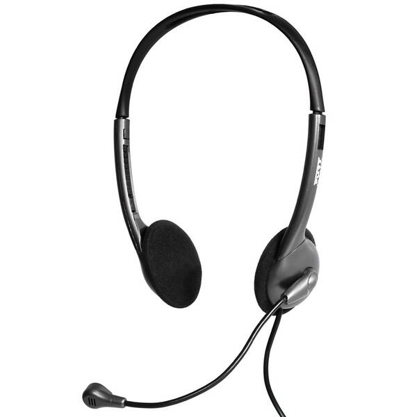 Headset PORT CONNECT Stereo 3,5 mm jack čierny

