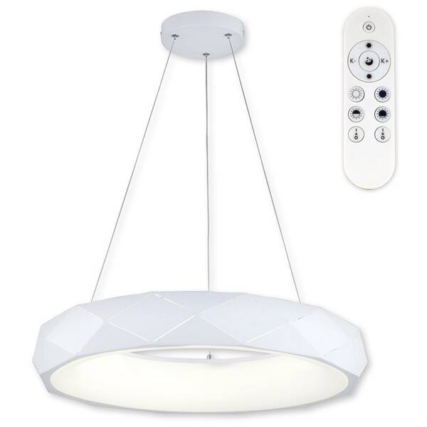 Závesné svietidlo Top Light Apolo 60BZ RC biele

