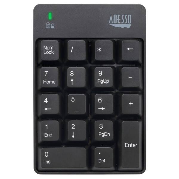 Klávesnica Adesso WKB-6010UB čierna

