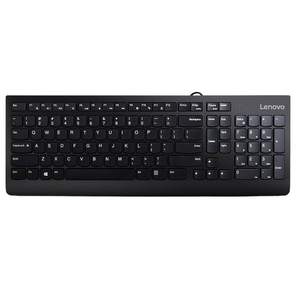 Klávesnica Lenovo 300 USB, CZ/SK layout čierna

