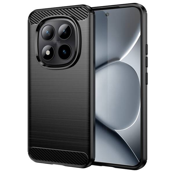 Kryt na mobil WG Carbon na Xiaomi Redmi Note 15 Pro+ 5G/Poco M8 Pro 5G čierny

