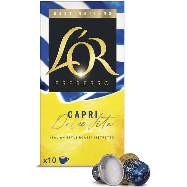 Kapsuly pre espressá L’OR Espresso Capri (10 ks) 

