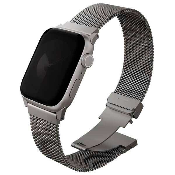 Remienok Uniq Dante Pro na Apple Watch 49/46/45/44 mm strieborný

