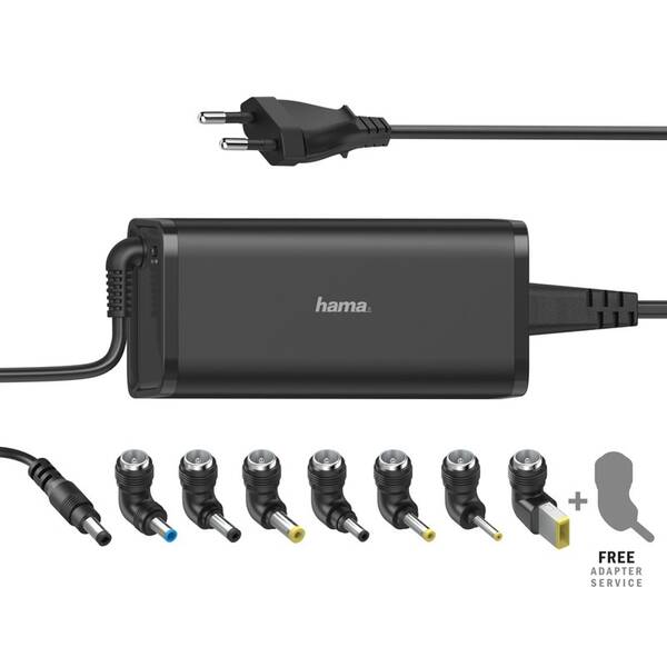 Sieťový adaptér Hama univerzálny pre notebook, 15/19 V, 90 W 

