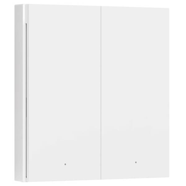Vypínač Aqara Smart Home Wireless Remote Switch H1 Double Rocker biely

