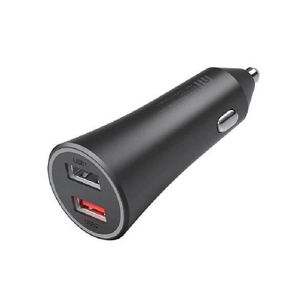 Adaptér do auta Xiaomi Mi 37W DualPort Car Charger čierny

