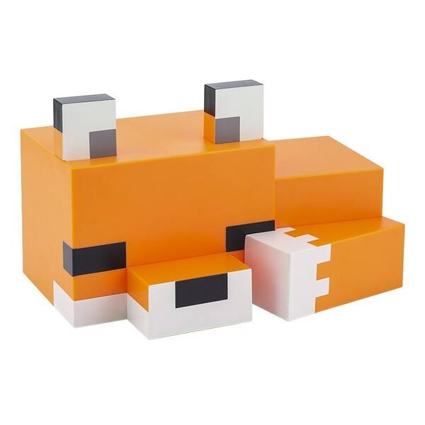 Dekoratívne LED Paladone Minecraft Líška oranžové

