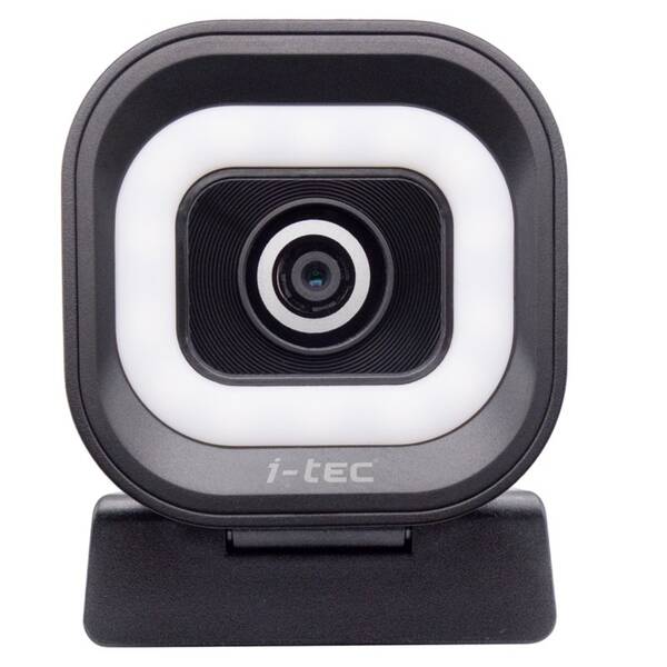 Webkamera i-tec Solomon 700 Stream 4K Ring Light čierna

